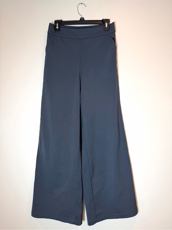 Max Studio Pants - Max Studio Grey Pull-On Elastic Waist Pants Wide Leg Pants Size Medium